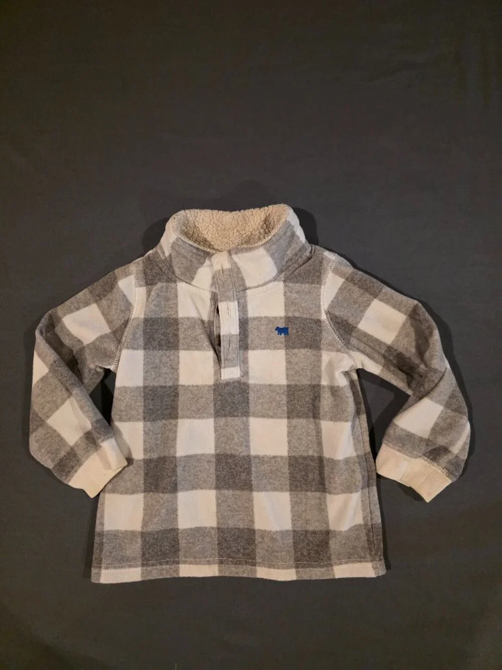Carter's Boys 24 Month Gray Plaid Pullover